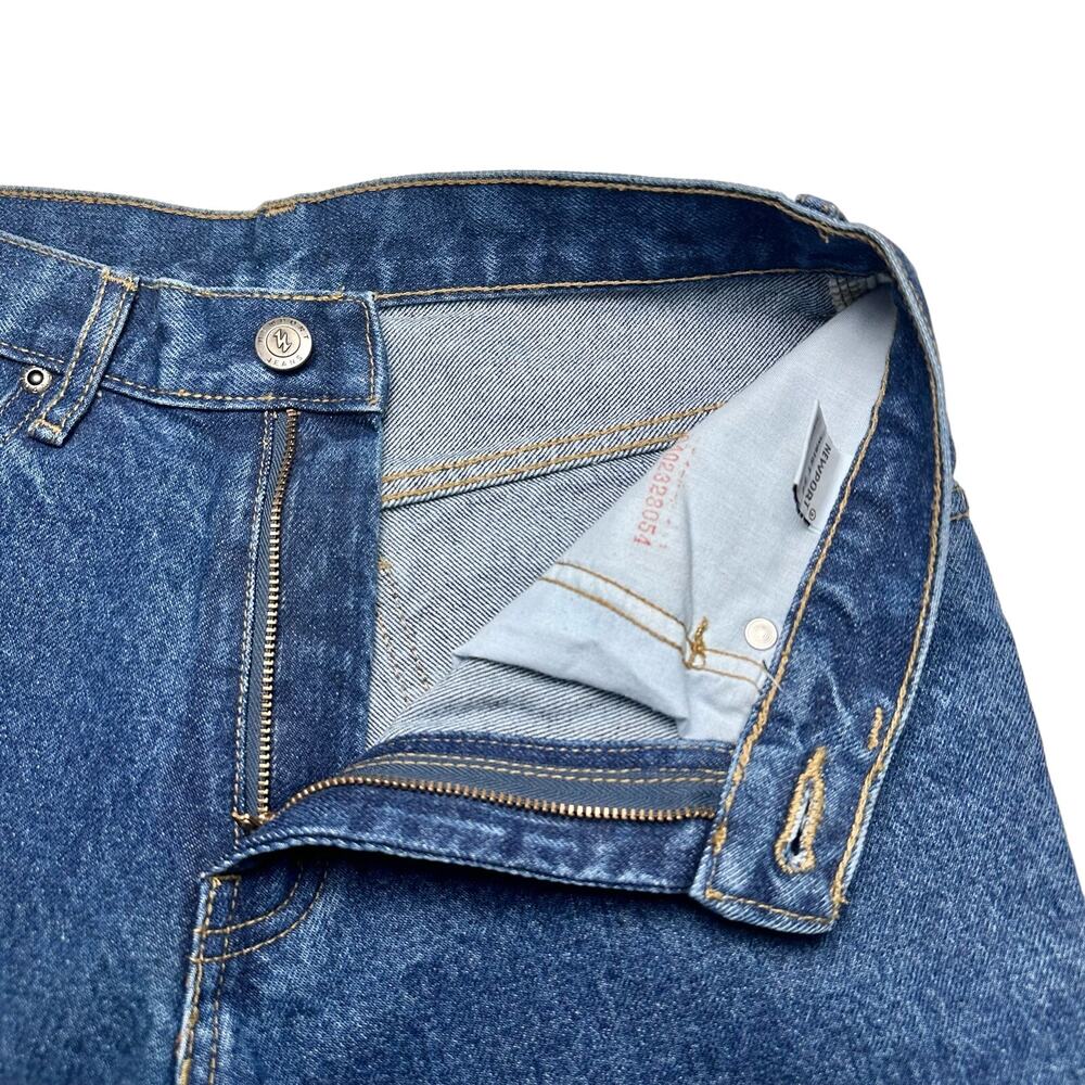 Newport Jeanswear | Women | Classic Dark Stonewash Straight Leg Jeans | Size 28 - Picture 7 of 10